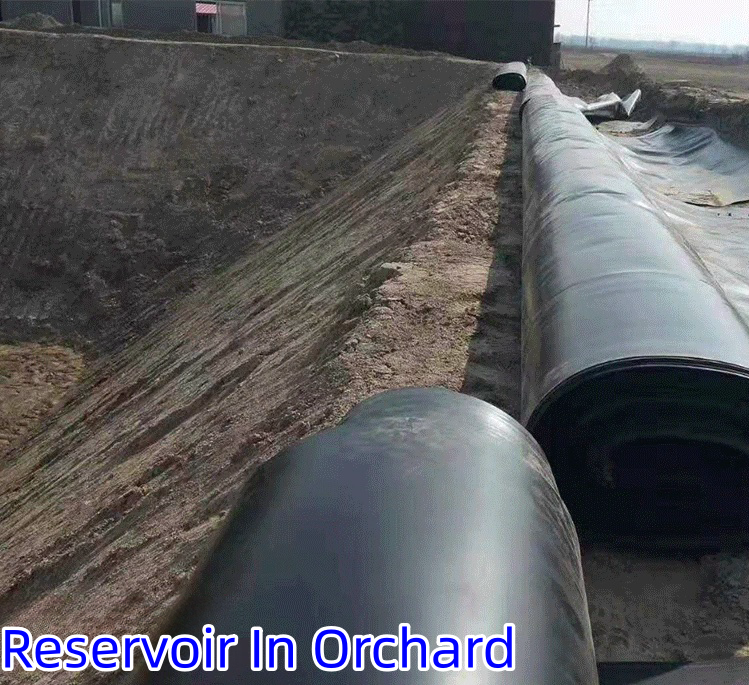 Anti Puncture and UV Resistant Geomembrane for Fish Ponds High Density Polyethylene EVA