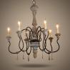 Buy cheap White washed wood sphere chandelier (WH-CI-30) from wholesalers