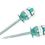 No Valve Olive Shaped Plastic Trocar Single Use Laparoscopic 5mm Trocar