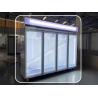 Buy cheap Commercial 4 Glass Doors Beverage Display Fridge With Digital Temperature Controller from wholesalers