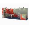 Buy cheap 10 * 20 Ft Trade Show Exhibit Displays Aluminum Tube High Tension Fabric from wholesalers