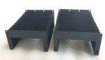 Black Flexible Accordion Bellow Covers Dust Proof Stable Performance