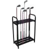 Buy cheap 4 X 10.5 X 29 Inches Golf Bag Organizer Club Display Putter Rack With 9 Hole from wholesalers