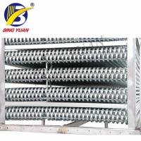 Buy cheap Silver R404A Evaporative Condenser Aluminum Refrigeration Row product