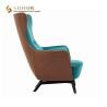 Buy cheap Modern Style Comfortable Living Room Chairs Leather Pu Armchair 86cm Length from wholesalers