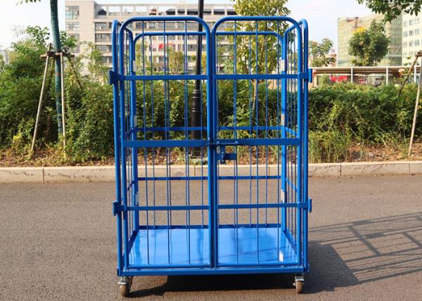 Buy cheap Lockable Mobile Storage Roll Cage Pallets Trolley Full Security from wholesalers