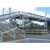 Buy cheap Trail Prefabricated Pedestrian Bridges Over Roads , Pedestrian Flyover Urban Traffic Solution from wholesalers