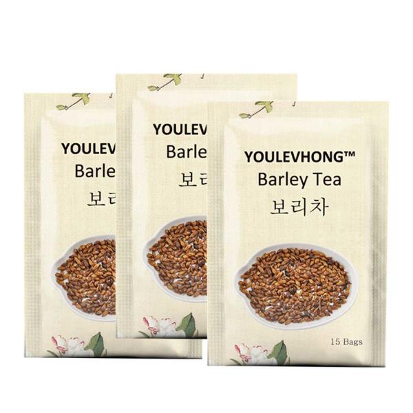 Roasted Flavor Barley Tea Organic and Healthy Brews in 3-5 Minutes Herbal Detox