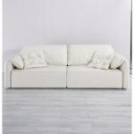 BN Minimalist Elephant Ear Leather Sofa Bed Living Room Smart Sofa Bed with