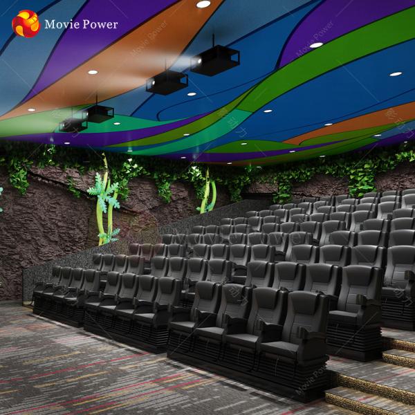 Buy cheap 55 Inch Display 9 Seats VR 5D Cinema Dynamic Chair from wholesalers