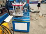 Steel Aluminium Shutter Door Roll Forming Machine With Hydraulic Cutting Device
