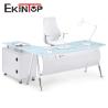 Buy cheap Ekintop Modern Office Glass Desk Durable For Officeworks OEM from wholesalers