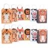 Buy cheap Biodegradable Cardboard Wine Totes Custom Cardboard Bags 16*8*20cm from wholesalers