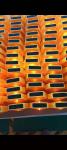 ABS Plastic 2V 340mm Solar Powered Warning Lights For Traffic Safety