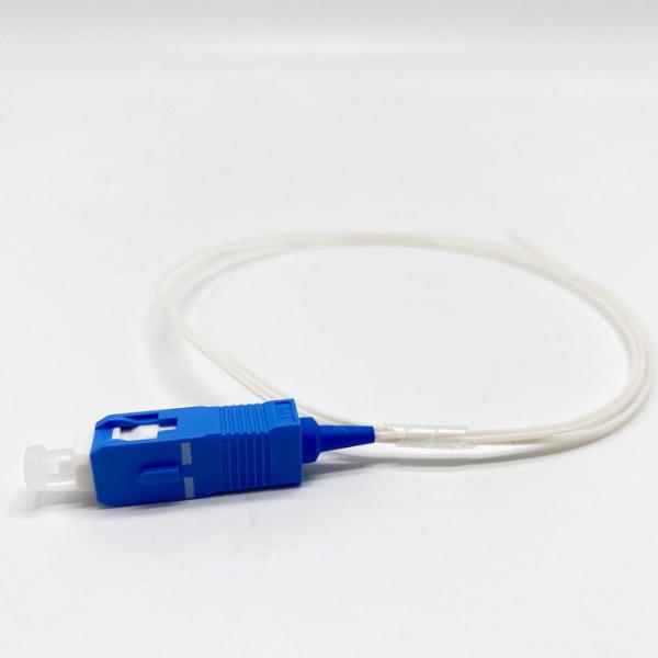 Buy cheap White SC UPC G657A1 Pigtail For Fiber Optic Cable from wholesalers