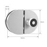 Buy cheap wholesale price single side glass door lock for tempered glass from wholesalers
