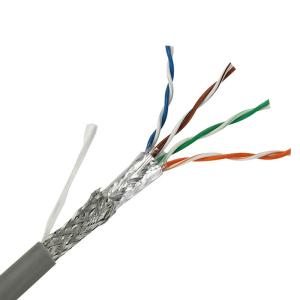 China Engineering Shielded Network Cable Cat6a Twisted Pair 8-Core Category 6 Network Cable on sale