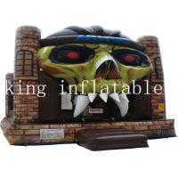 Buy cheap Double Stitching EN14960 Inflatable Halloween Skull Bounce House product