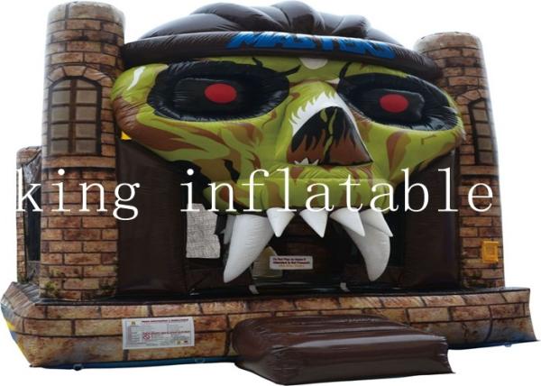 Buy cheap Double Stitching EN14960 Inflatable Halloween Skull Bounce House from wholesalers