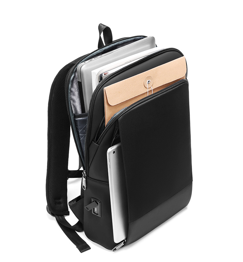 Factory hot sell new usb charging men anti theft travel waterproof notebook bagpack slim laptop backpack