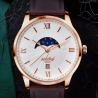 Buy cheap Custom Automatic Leather Mechanical Wrist Watches For Business Men from wholesalers