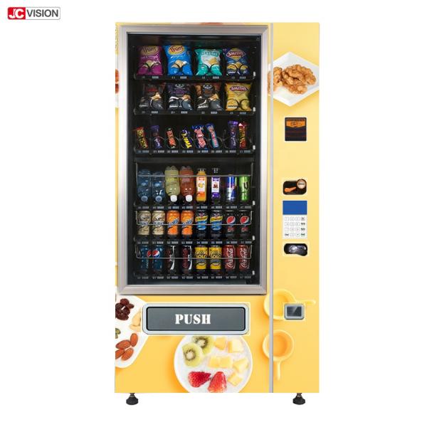 Buy cheap Credit Card Snack Vending Machine , Automatic Drink Vending Machine For Shopping Mall from wholesalers
