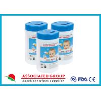 Buy cheap Unscented Baby Wet Wipes , Baby Travel Wipes 80 Counts Per Box product