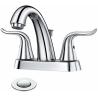 Buy cheap CUPC 4 Inch Centerset Bathroom Faucet Chrome Nickel Orb Finish from wholesalers