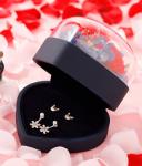 OEM Recycled 0.406kg Jewelry Gift Box Plastic 115×115×110mm