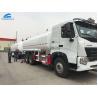 Buy cheap 3 Axles 10-40 tons Full Gasoline Tank Trailer With 15-25m3 Volume Tank from wholesalers