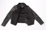 Ladies Cool leather jacket, Women's Bomber Leather jacket, bonded fur, hot