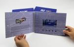 Custom print car Business Promotional Gift LCD Video Brochure Card with Wifi