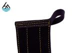 Leather Suede Weightlifting Wrist Wrap , Weight Lifting Straps With Velcro