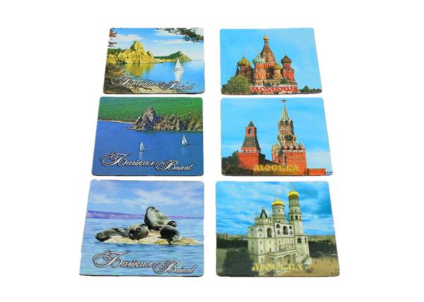 Buy cheap Personalised Photo Print Fridge Magnet , Custom Die Cut Picture Print Refrigerator Magnet from wholesalers