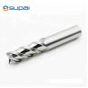 Buy cheap High Speed Carbide End Mills For Aluminum / 3 Flute End Mill Aluminum from wholesalers