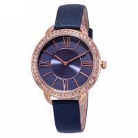 Buy cheap 9.8mm Dial Diamond Quartz Watch 2035 Movement Leather Encrusted product