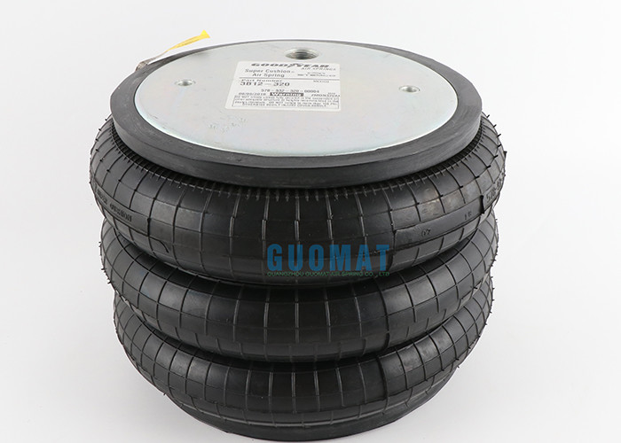W01-M58-6129 Metric Triple Convoluted Air Bag Goodyear Part 3B12-320