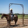 Buy cheap ASTM 2x4 Horse Fence Panels Galvanized Portable Cattle Fence Panels from wholesalers