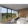 Buy cheap Dark Gray Prefab Log Houses , Contemporary Luxury Prefab Homes Anti Earthquake from wholesalers