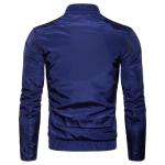 2018 autumn new british style slim styled male waterproof fashion stand collar