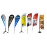 Buy cheap Decoration Double Side Teardrop Beach Flag Dye Sublimation Printing from wholesalers