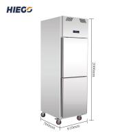 Buy cheap 500L Commercial Upright Freezer 2 Doors Restaurant Refrigeration Equipment product