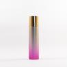 Buy cheap Electroplate Gradient Color Plastic Cosmetic Bottles With Cap from wholesalers