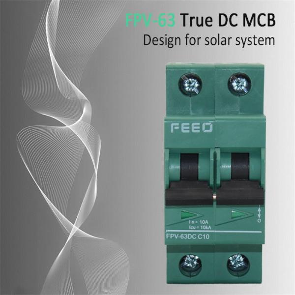 automatic feeo 2p circuit breaker for pv system