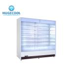 R404a Refrigerant Convenience Store Fridge Customized Capacity With 2 Door