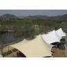 Buy cheap Construction Glamping Luxury Hotel Tents Three Layers Fabric Material from wholesalers
