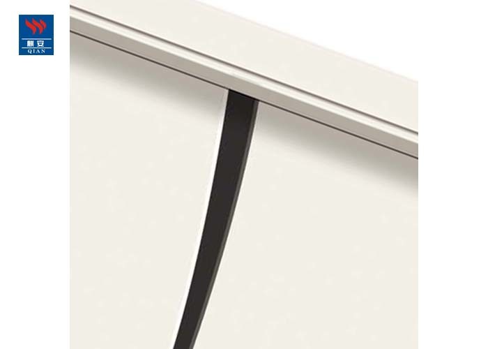 Waterproof Eco-Friendly Wood Plastic Panel Modern Bathroom Design Interior WPC Door