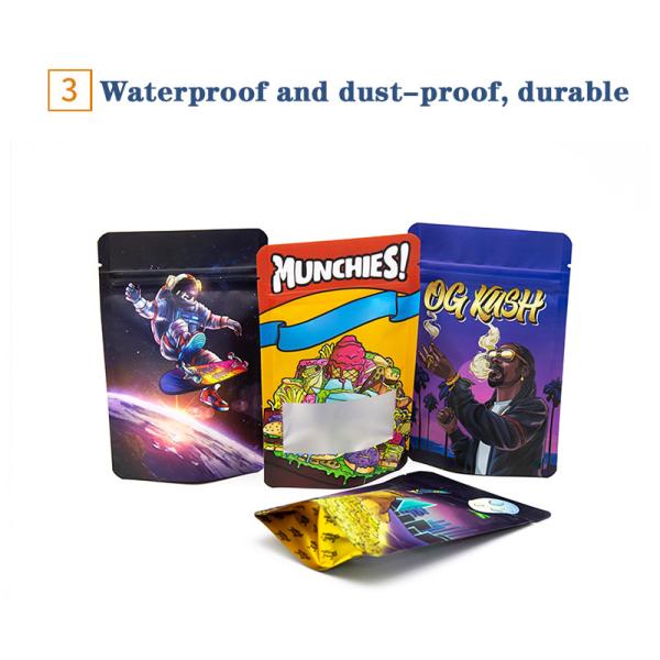 Sweet Recycle Plastic Bags With Zippers Food Packaging Bag Manufacturer Self Standing