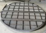 Inconel 825 Crimped Wire Mesh Demister Pad 140mm Thickness Corrosive Resistant