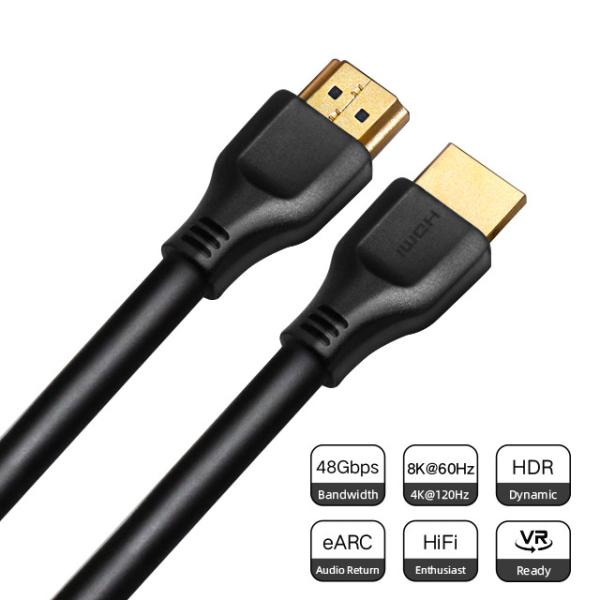 Buy cheap 1M 0.5M 60Hz Hdmi Cable 48gbps 8k Optical 3M from wholesalers